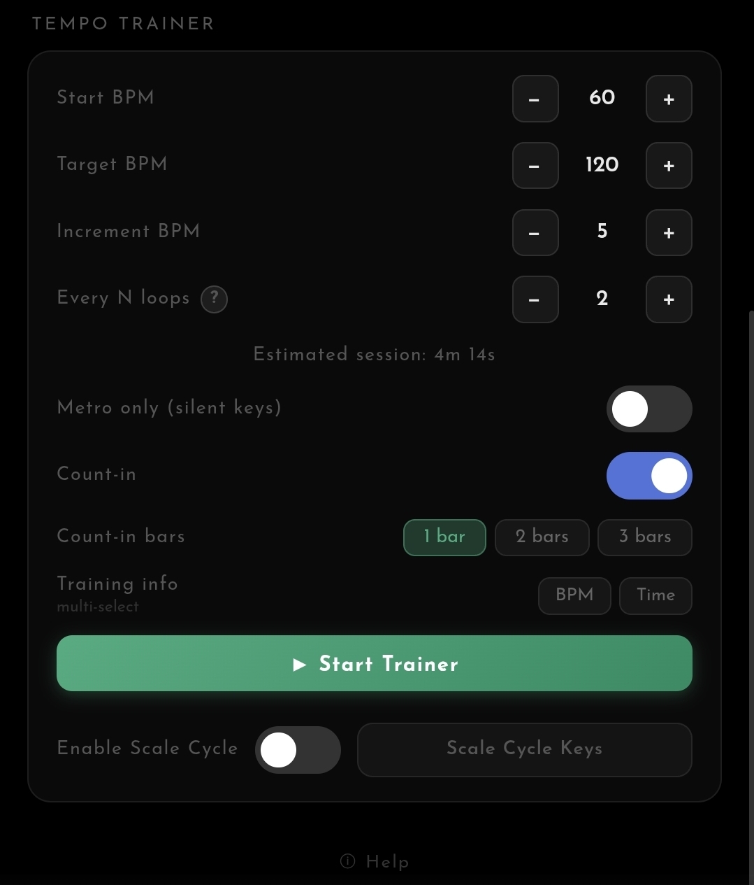 Tempo Trainer